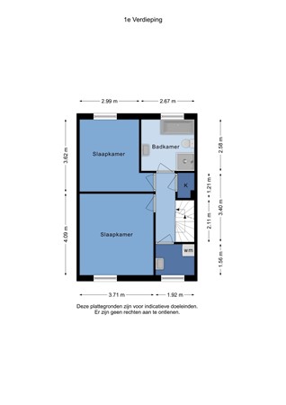 Floorplan - Salviastraat 2, 5462 AP Veghel